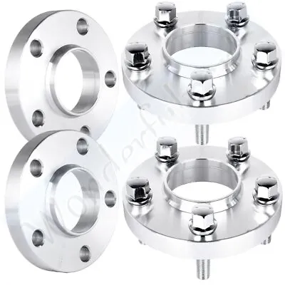 4Pcs 20mm Thick 5Lug 5X112 12X1.5 Hub-Centric Wheel Spacers For Mercedes Benz • $64.29
