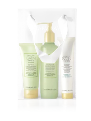 Mary Kay White Tea & Citrus Satin Hands Pampering Set : Softener Scrub Cream • $30.77