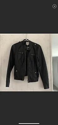 Vero Moda Leather Jacket Women’s Large • $36.15