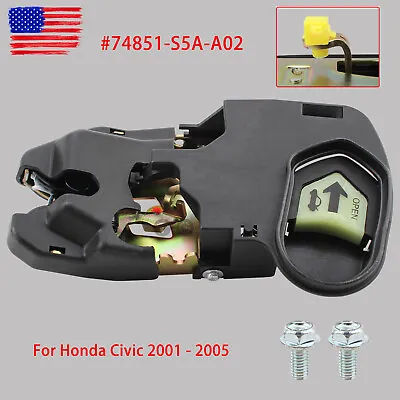 For 2001 - 2005 Honda Civic Trunk Latch Lock Lid Handle Assembly 74851-S5A-A02 • $19.94