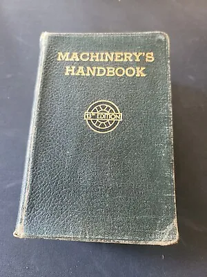  Machinery's Handbook 13th Edition 1946 The Industrial Press  • $28