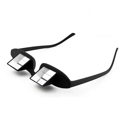 Lazy Glasses Horizontal Prism Spectacles Reading Watching TV Lying Bed Xmas Gift • $18.33