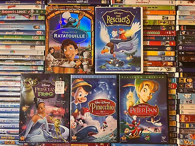 DVDs P-R Titles    Pick And Choose DISNEY PIXAR DREAMWORKS Buy 9 Get 1 FREE SHIP • $5