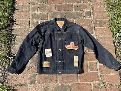 NWT LEVIS LVC 506 507 555 First VALENCIA BIG E Buckle Back JACKET 44 USA 506xx • $3000