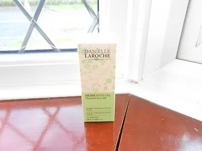 Danielle Laroche Hemp Seed Oil  50ml Natural Face Oil New • £16