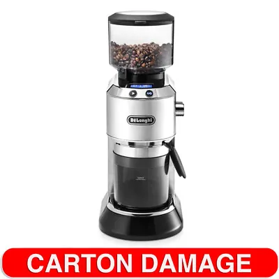 Delonghi Dedica Adjustable/Customisable Coffee Grinder W/LCD Display KG521M  • $389