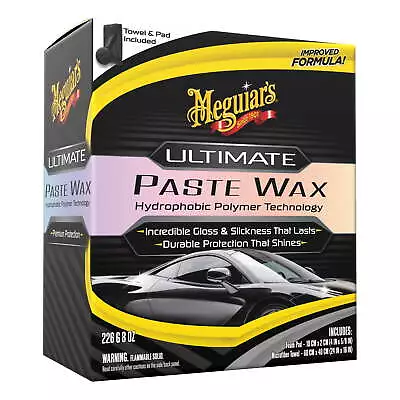 Meguiar's Ultimate Paste Wax Long-Lasting Easy To Use Synthetic WaxG2106088 Oz • $22.87