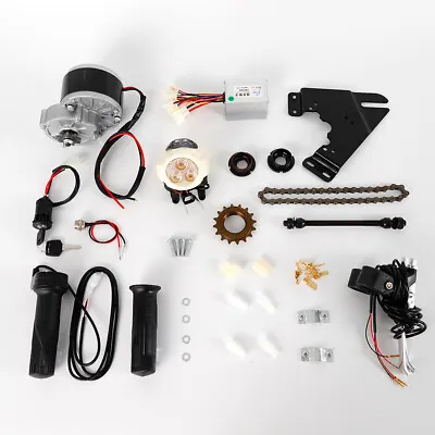 Motor Electric Bike Conversion Kit For 22-29 Inch Bicycle 24V 250 Watt 3300 Rpm • $86.01