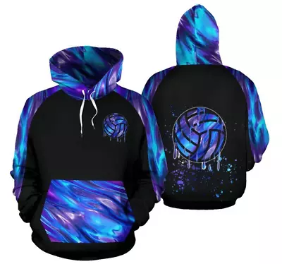 Amazing Volleyball Holographic 3D All Over Print Hoodie Gift For Men And Women F • $37.99