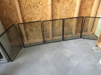 £50 • Buy 5 X Double Glazed Sealed Laminated Glass Panels/Windows ~ 47cm X 57cm BS EN14449