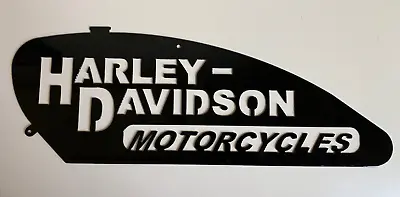 13x5 Inch Harley Davidson Tank Metal Wall Art • $18