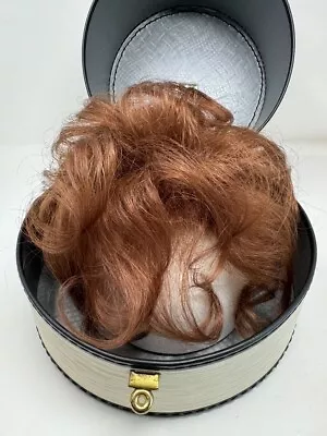 Vintage Yvette 100% Human Hair Wiglet With Wig Box Hair Piece Red Head Auburn • $49