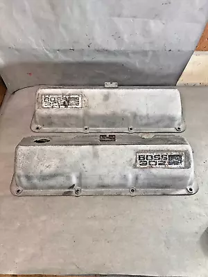 1970 1971 Boss Mustang Cougar ORIGINAL BOSS 302 351 FINNED ALUMINUM VALVE COVER • $1599.99