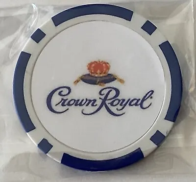 Crown Royal  - Magnetic Clay Poker Chip -Golf Ball Marker • $8.95