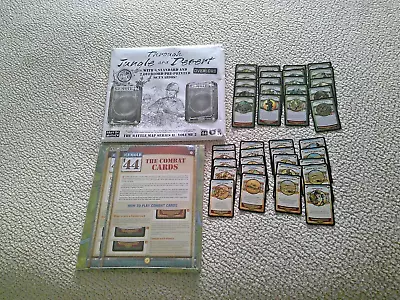 Memoir 44 Through Jungles & Desert Maps Scenarios Shrink Wrapped 40 Cards Loose • £16