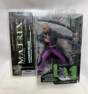 Matrix Morpheus Action Figure Series One 2003 NRFP • $50