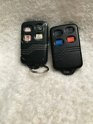 $39.99 • Buy Honeywell/Ademco Security System Remote Control MODEL No. 5804 Keychain Fob (2)