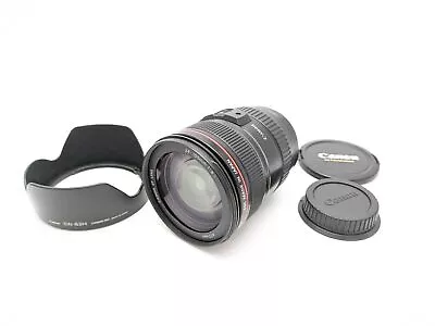 Canon EF 24-105mm F/4 L IS USM [ Near Mint ] Macro W/ Hood Caps From JAPAN • $638.30