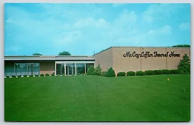 McCoy Leffler Funeral Home Middletown Ohio Postcard • $15