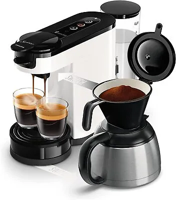 £250.11 • Buy Philips Senseo Switch 2 En1- Coffee Maker Of Drip And Pods, 1 L. Jug Thermal