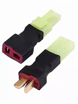 RC Battery Wireless Connector Deans T Plug To Mini Tamiya Female Male Adapter • $7.19