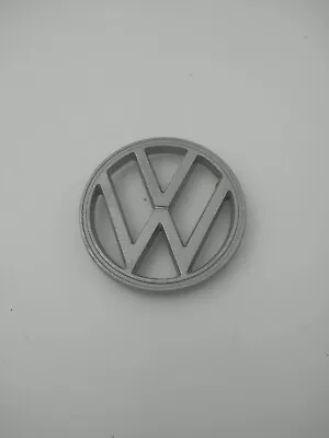 $44.99 • Buy Vtg 70's VW Beetle Hood Aluminum Emblem Logo Badge