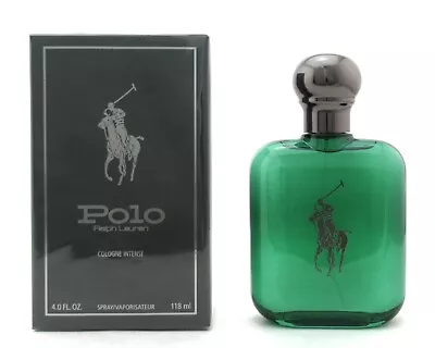 $49 • Buy Polo Green By Ralph Lauren 4.0 Oz. Cologne INTENSE Spray For Men New Sealed Box