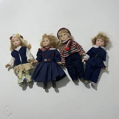 £8 • Buy Mini Porcelain Dolls, Bundle Of 4 DeAgostini Collectable Dolls