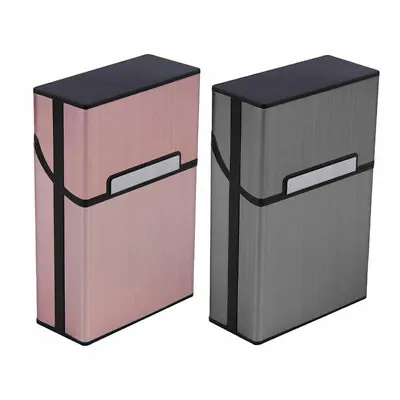 £3.47 • Buy Metal Cigarette Case Aluminum Tobacco Holder Storage Box Container