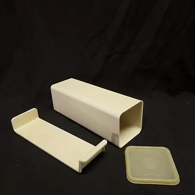 Vtg Tupperware Velveeta Cheese Keeper 1697-8 1698-5 1696-1 W/Insert • $10