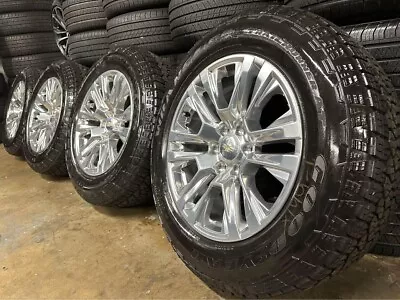 2023 Chevrolet Silverado Polished 1500 20  OEM Wheels And Tires • $1799.99