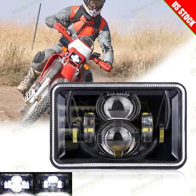 4x6  LED Headlight Hi-Lo Beam Projector For For Honda XR250 XR250L XR650L XR650R • $29.99