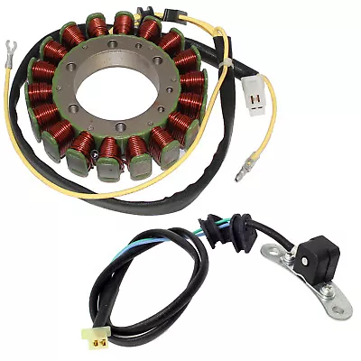 Stator & Pickup Coil For Yamaha XV750 Virago 750 XV1100 Virago 1100 1991-1997 • $59.26