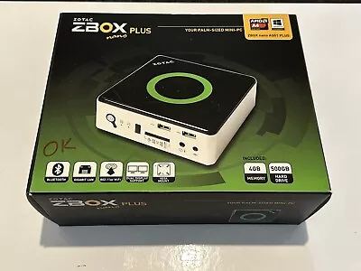 ZOTAC ZBOX NANO Plus AQ01 Nano PC -  AMD A4-5000 Quadcore 1.5GHz / 4GB DDR3 RAM • £189