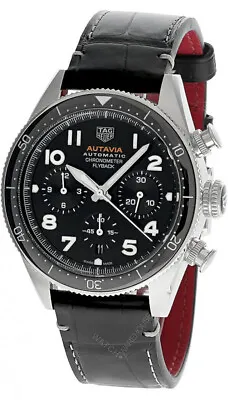 TAG HEUER Autavia Chronometer Flyback AUTO 42MM Men's Watch CBE511A.FC8279 • $5235