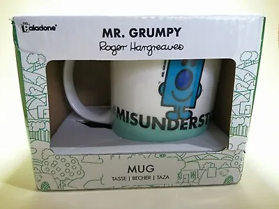 MR GRUMPY Mug / Cup Boxed #Misunderstood Paladone Gift Mr Men Roger Hargreaves • £14.95