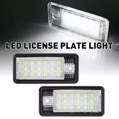 AUXITO LED License Plate Light 18SMD White 6000K Tag Lamp For 2006-2013 Audi A3 • $11.99