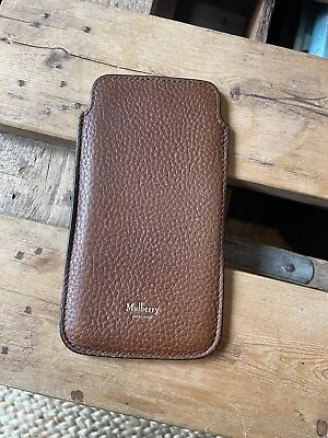 IPhone 8 Mulberry Tan Leather  Phone Pouch • £30