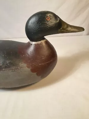 Vintage Mason Premier Hollow Drake Mallard Original Ink Stamp Restored Detroit • $499.50