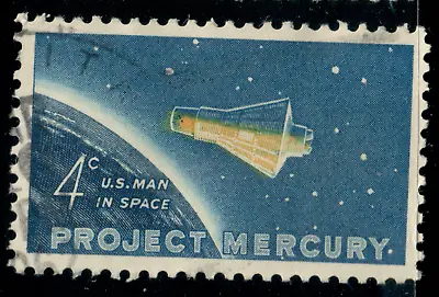 USA - 1962 - Project Mercury - 4¢ - #3060 • $0.99