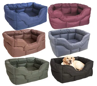 P&l Country Dog Superior Heavy Duty Rectangular Waterproof Dog Beds • £104.99