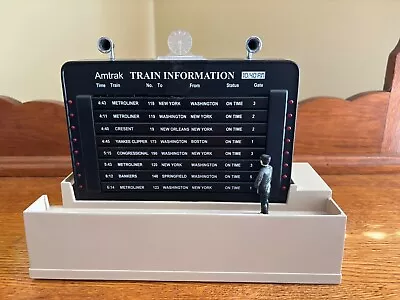 MTH 30-9022 #334 Amtrak Operating Dispatch Board LN/Box • $65