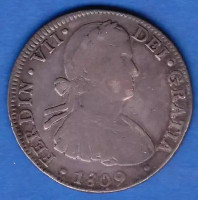 1809 Mexico Spanish Colony 8 Reales Coin • $99.50