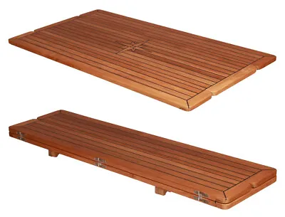 Boat Folding Teak Table Top 450/900x800450/900x1000450/900x1250mm Marine Yacht • $1354