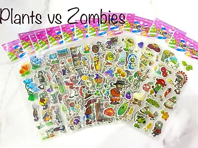 Plants Vs Zombies Dora The Explorer Chibi Maruko Stickers Party Bag 6 Sheets • $3.75