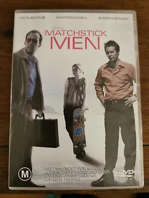 Matchstick Men (DVD 2003) Nicolas Cage Sam Rockwell Region 4. Free Postage  • £6.19