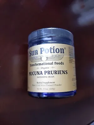 Sun Potion Organic Mucuna Pruriens Powder 3.5 Oz (100 G) • $21.75