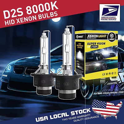 2x D2R 35W 8000K HID Headlight Bulbs Xenon Blue Replacement Low/High Beam Car • $18.99