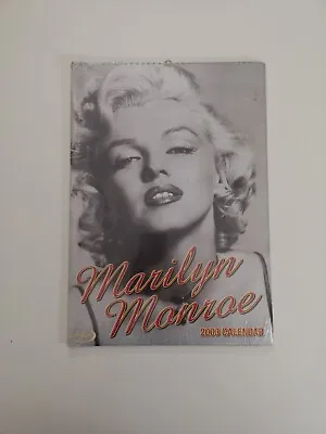 Unofficial Marilyn Monroe 2003 Calendar In Wrap Seal But See Details • £12