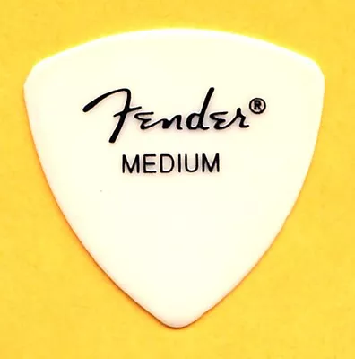 Fender Medium White Bass Guitar Pick • $8.32